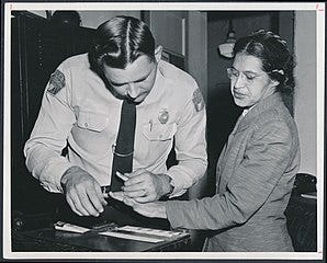 Rosa Parks. 